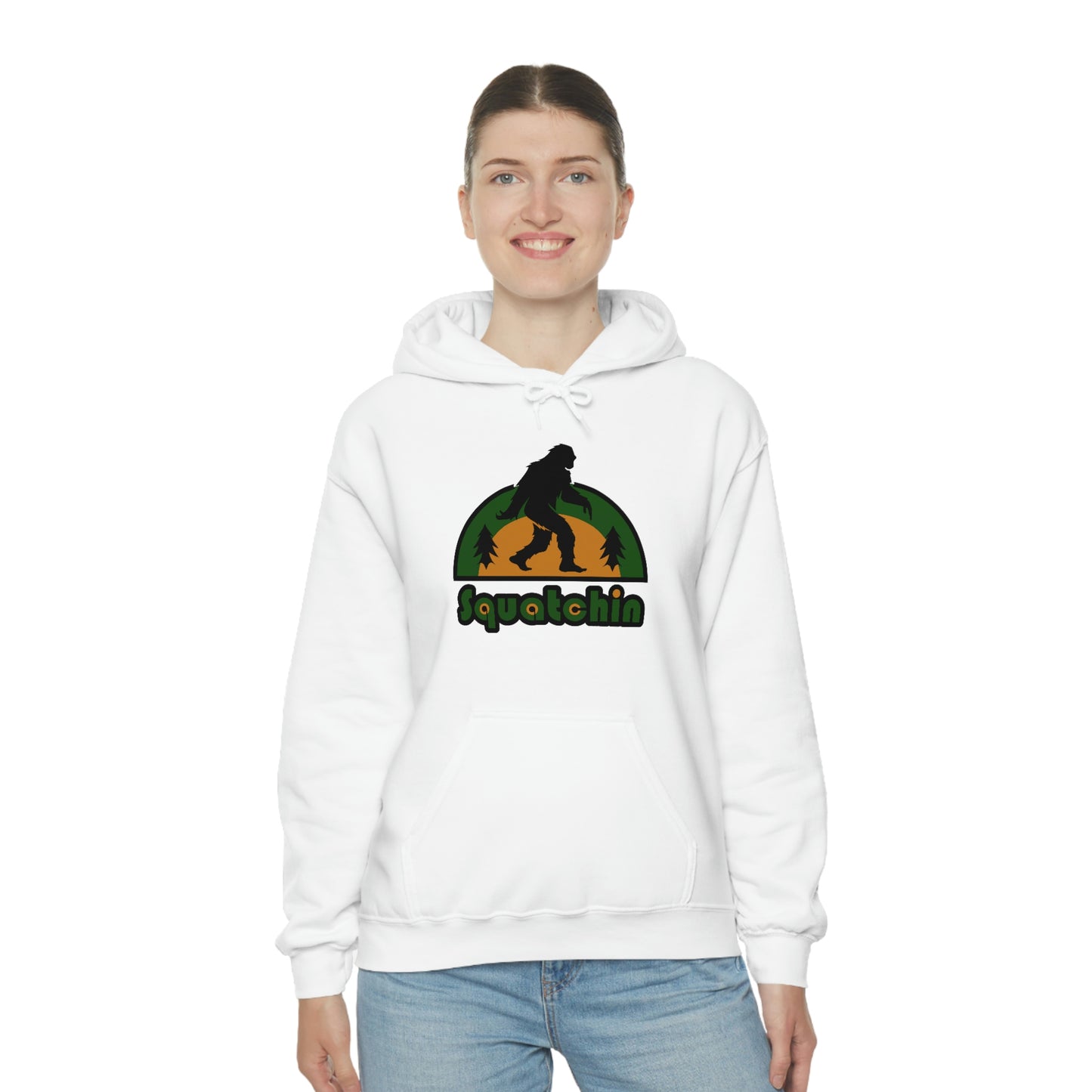 Squatchin Unisex Heavy Blend™ Hooded Sweatshirt