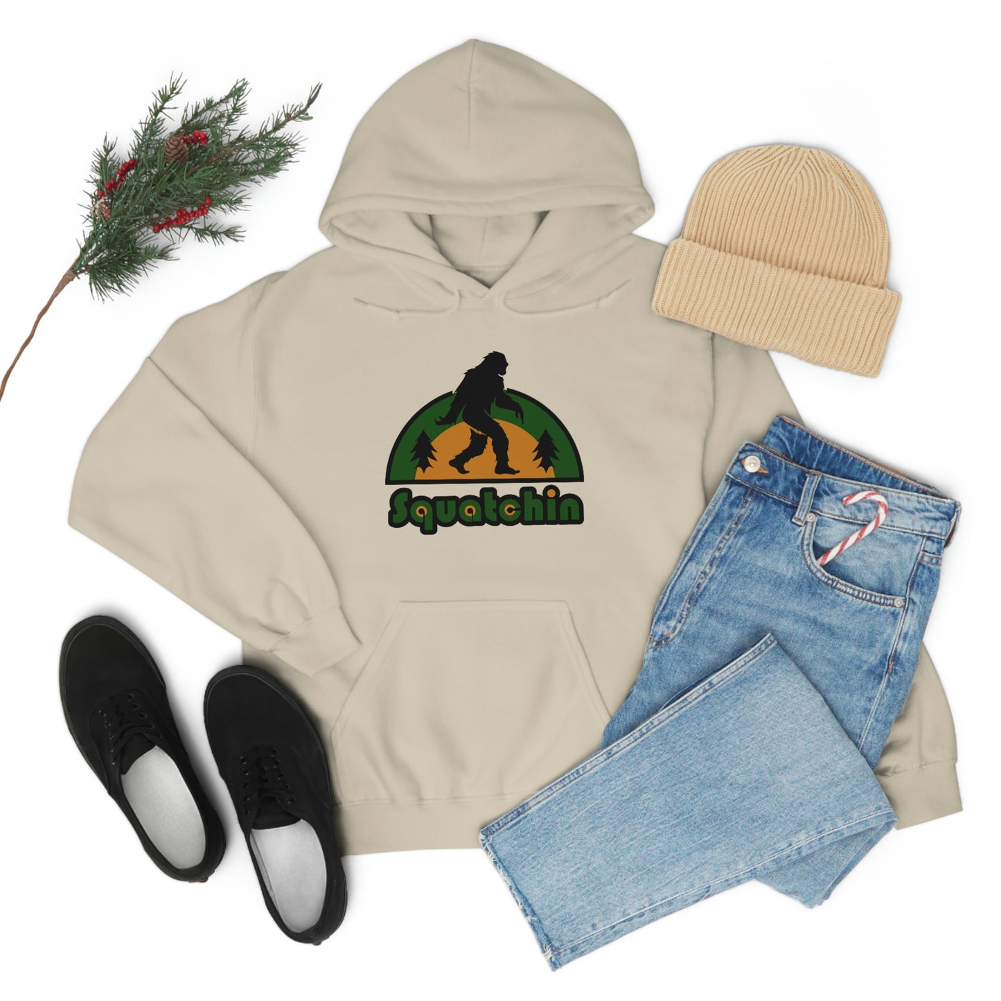 Squatchin Unisex Heavy Blend™ Hooded Sweatshirt