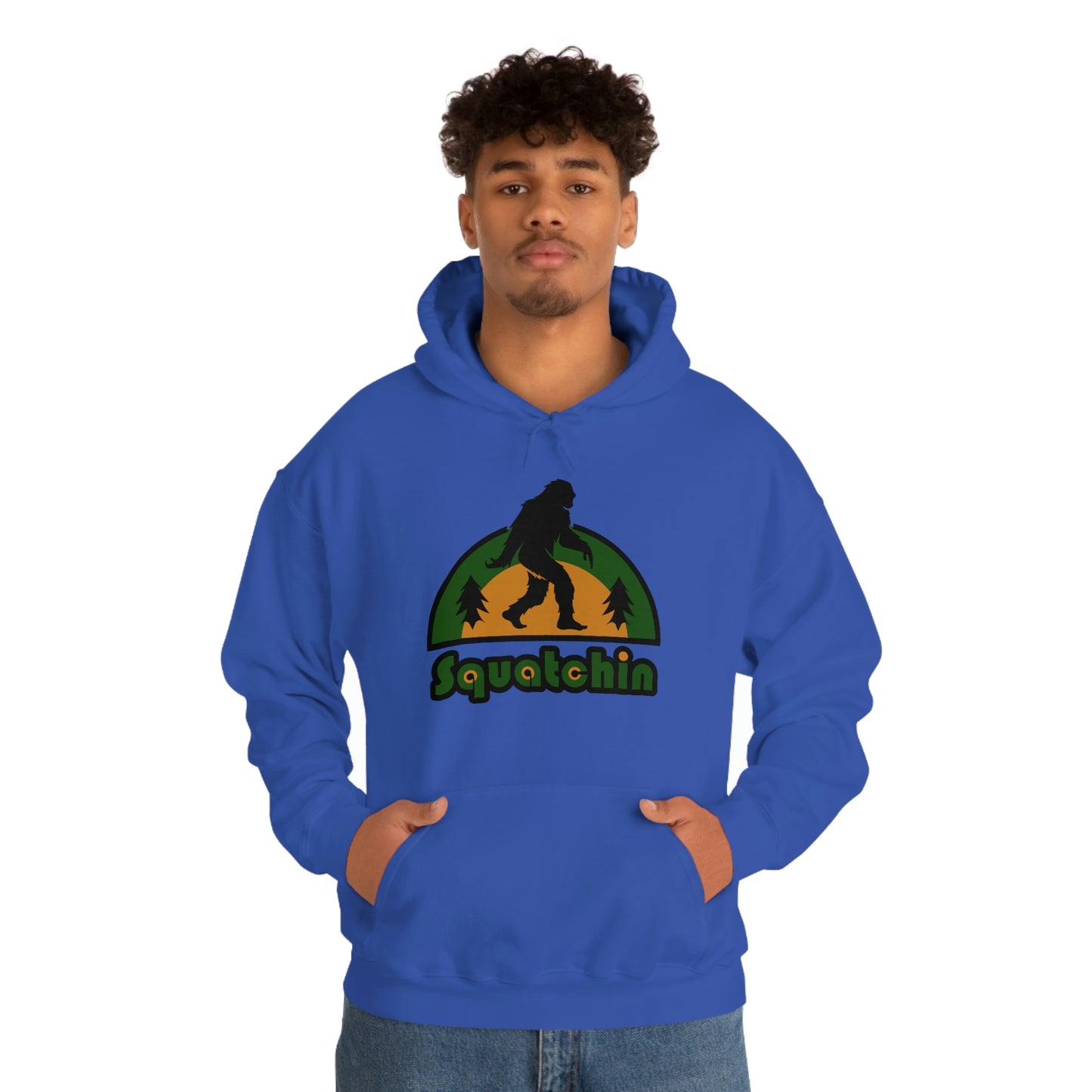 Squatchin Unisex Heavy Blend™ Hooded Sweatshirt