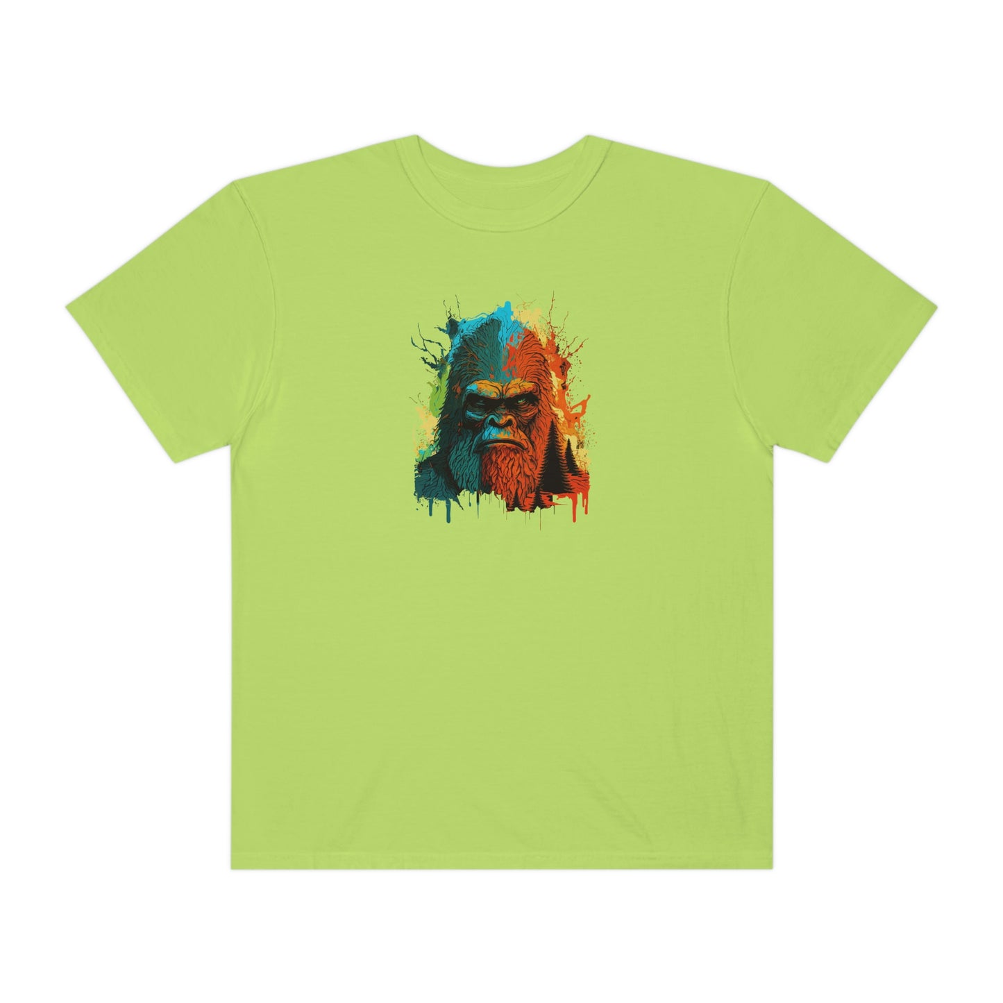 Paint-Squatch Unisex Garment-Dyed T-shirt