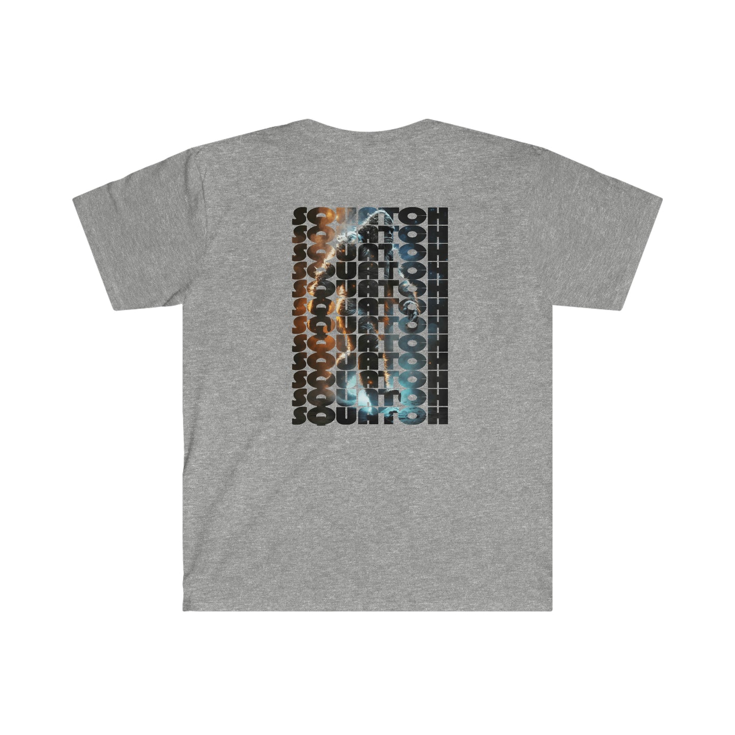 Space Squatch Unisex Softstyle T-Shirt