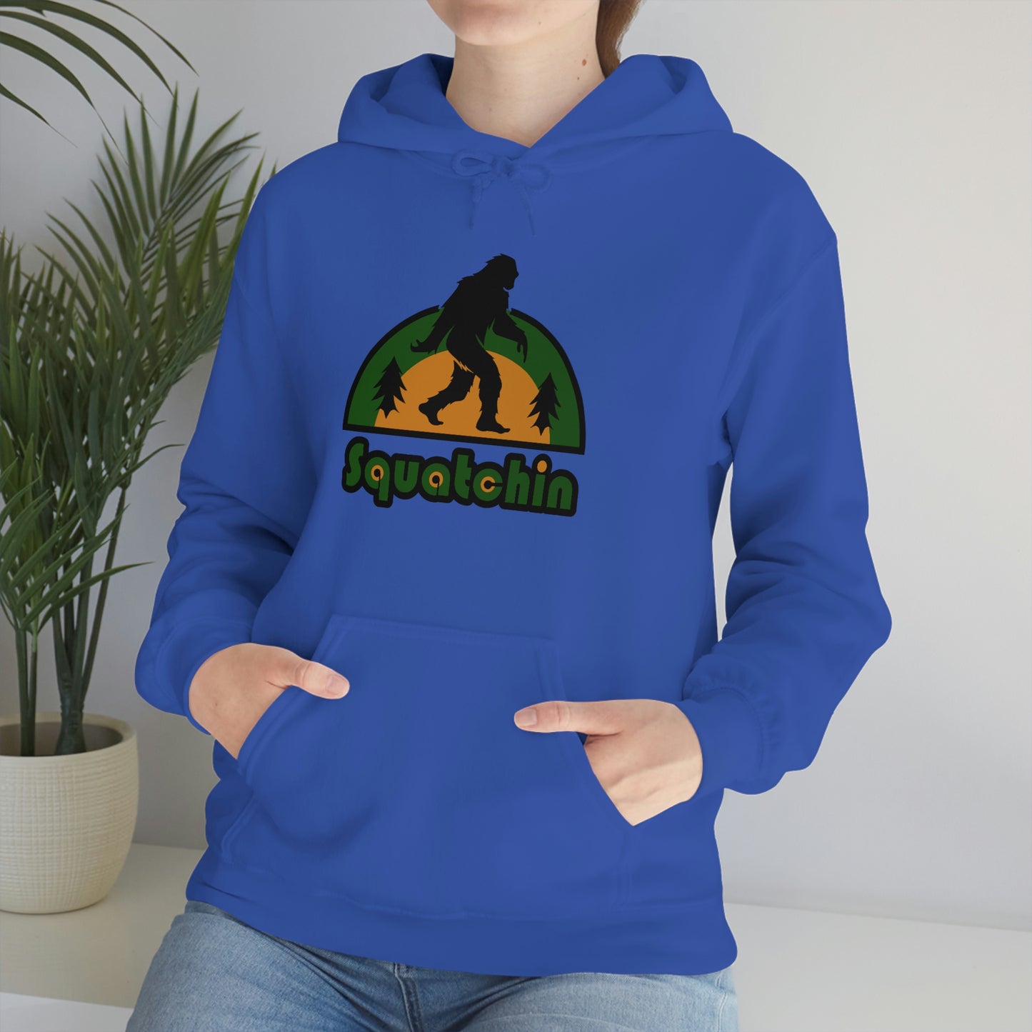 Squatchin Unisex Heavy Blend™ Hooded Sweatshirt