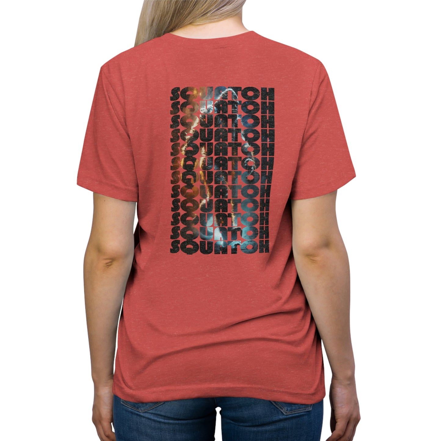 Space Squatch Unisex Triblend Tee