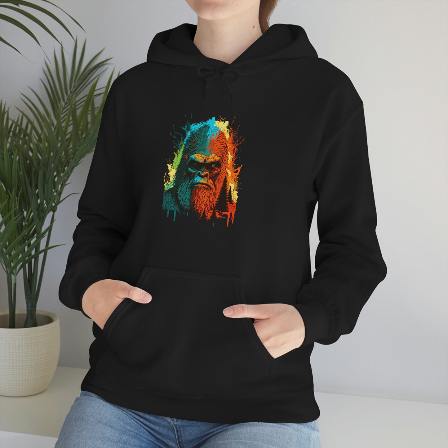 Paint-Squatch Unisex Heavy Blend™ Hooded Sweatshirt
