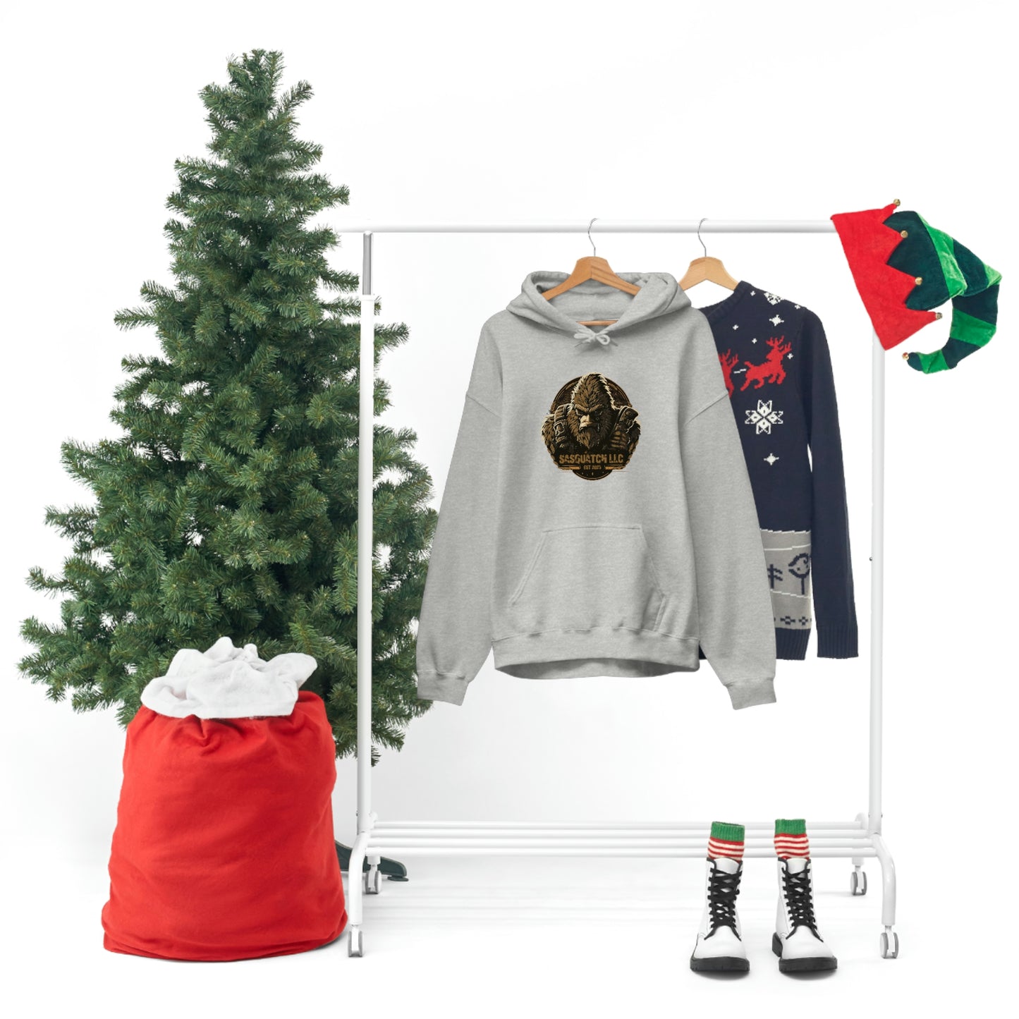 Tacti-Squatch Unisex Heavy Blend™ Hooded Sweatshirt
