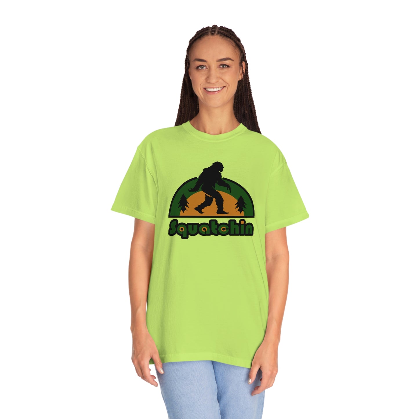 Squatchin Unisex Garment-Dyed T-shirt