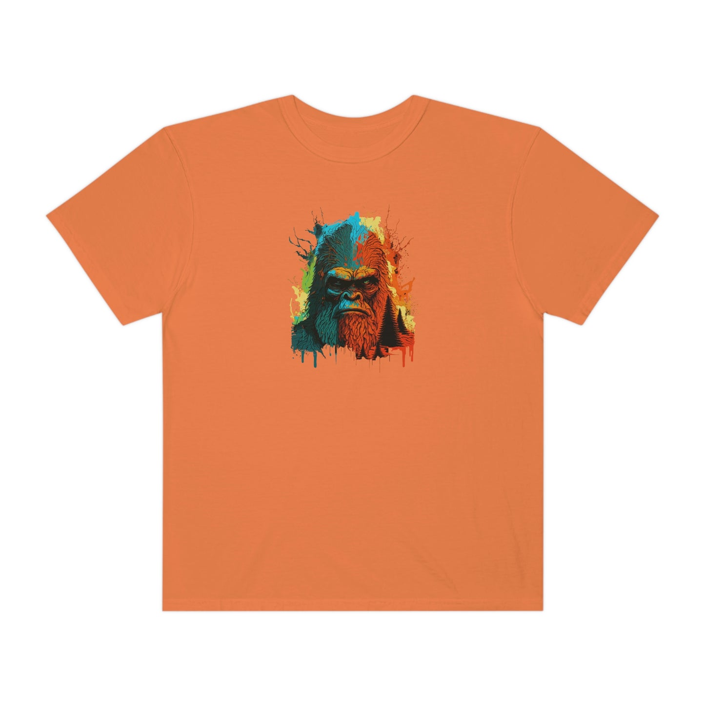 Paint-Squatch Unisex Garment-Dyed T-shirt