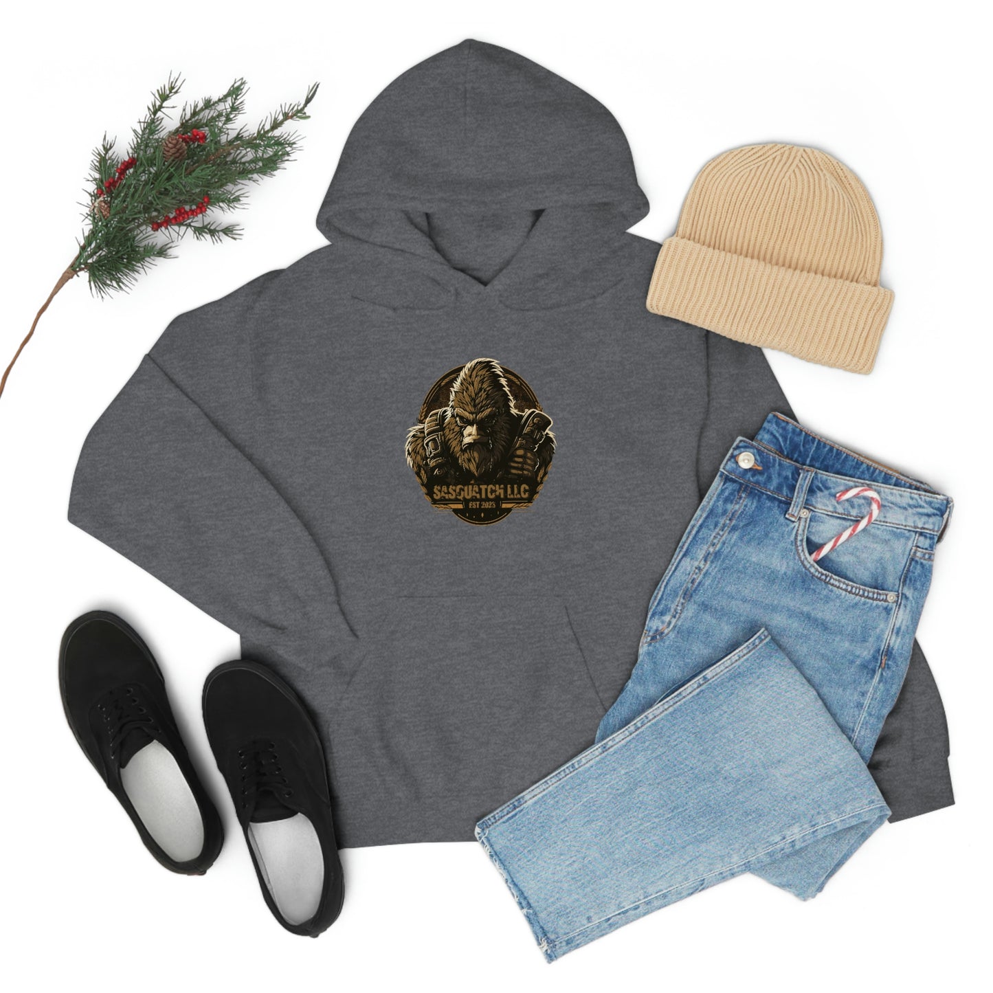 Tacti-Squatch Unisex Heavy Blend™ Hooded Sweatshirt