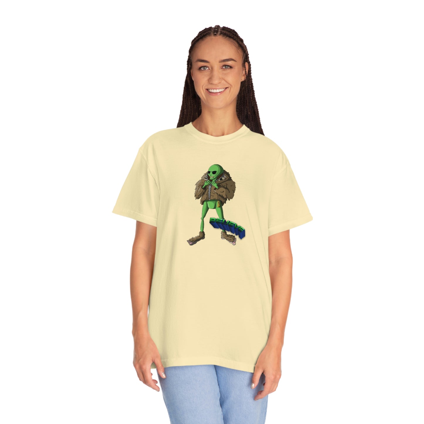 Believe Unisex Garment-Dyed T-shirt
