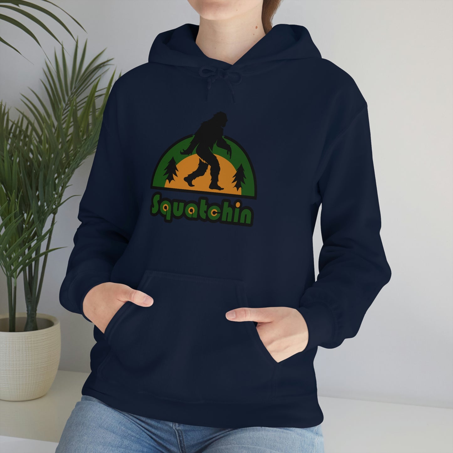 Squatchin Unisex Heavy Blend™ Hooded Sweatshirt