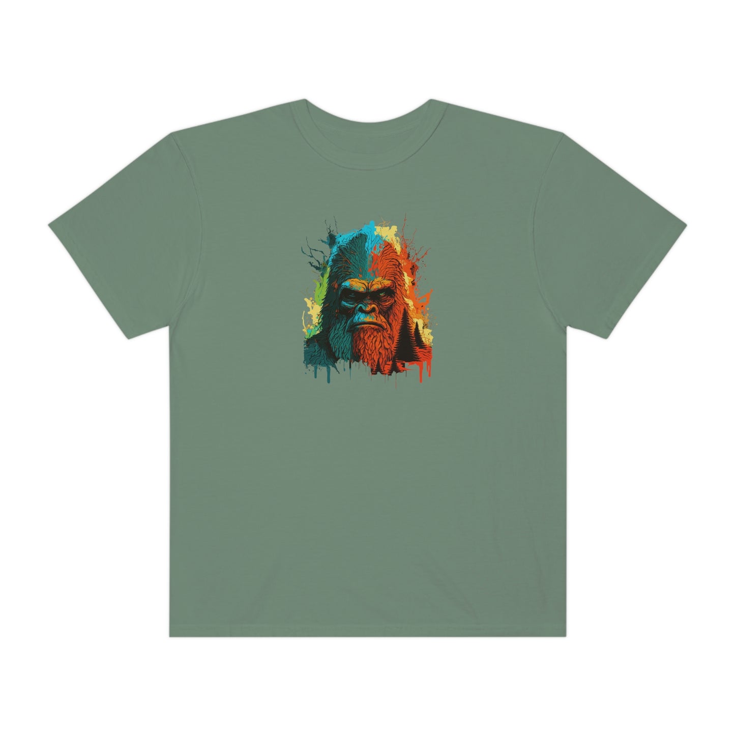 Paint-Squatch Unisex Garment-Dyed T-shirt