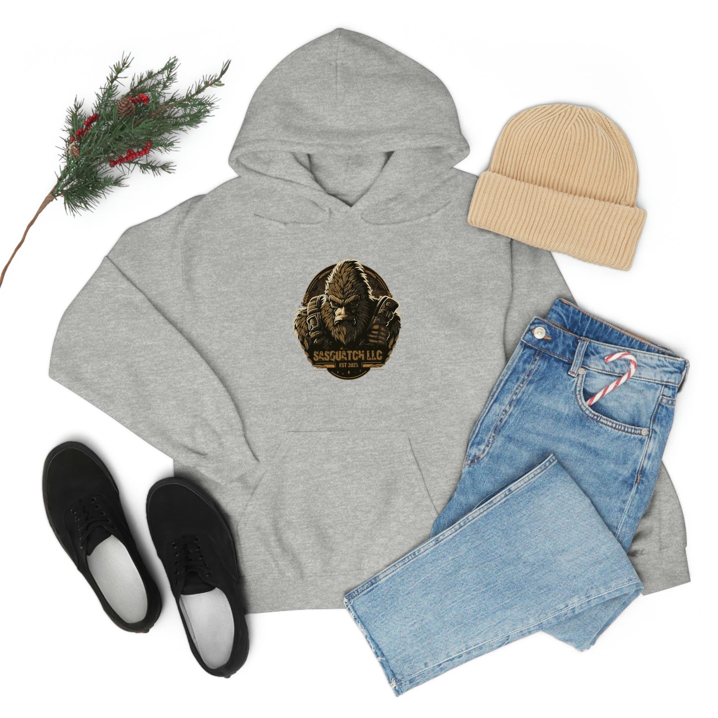 Tacti-Squatch Unisex Heavy Blend™ Hooded Sweatshirt