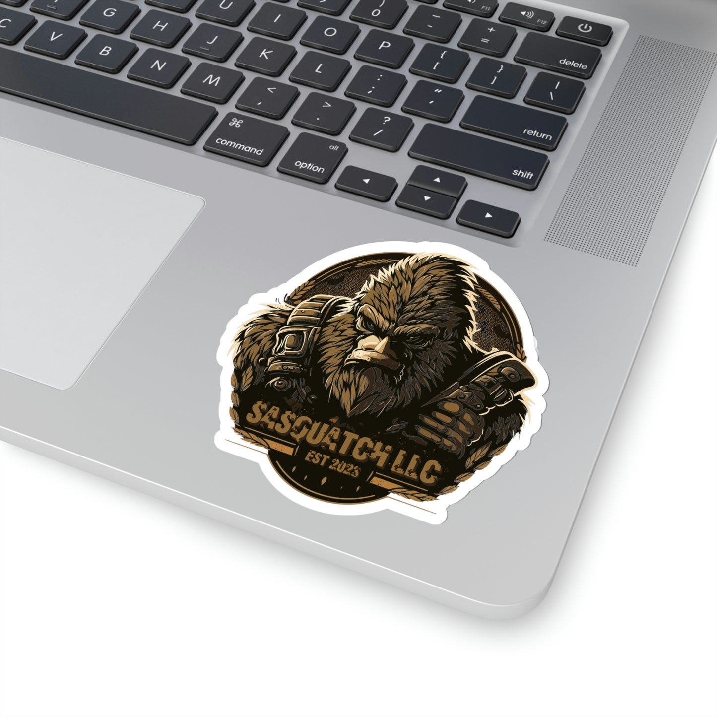 Tacti-Squatch Kiss-Cut Sticker