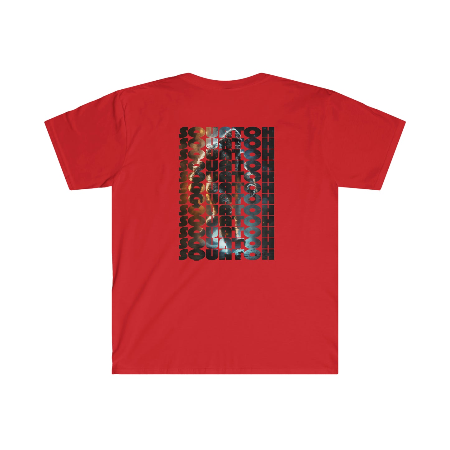Space Squatch Unisex Softstyle T-Shirt