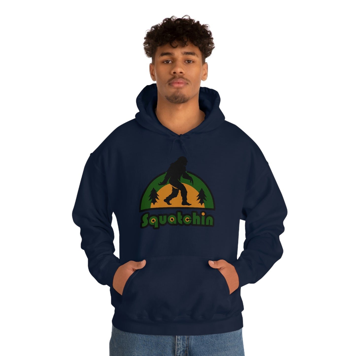 Squatchin Unisex Heavy Blend™ Hooded Sweatshirt