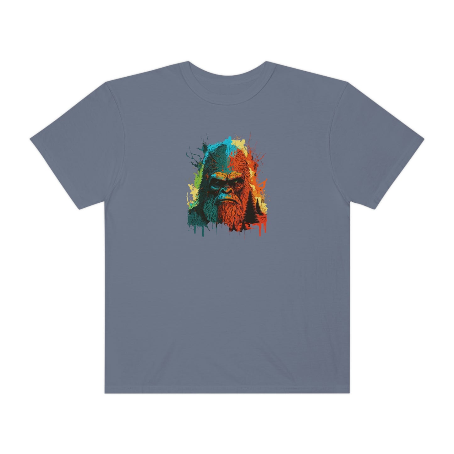 Paint-Squatch Unisex Garment-Dyed T-shirt