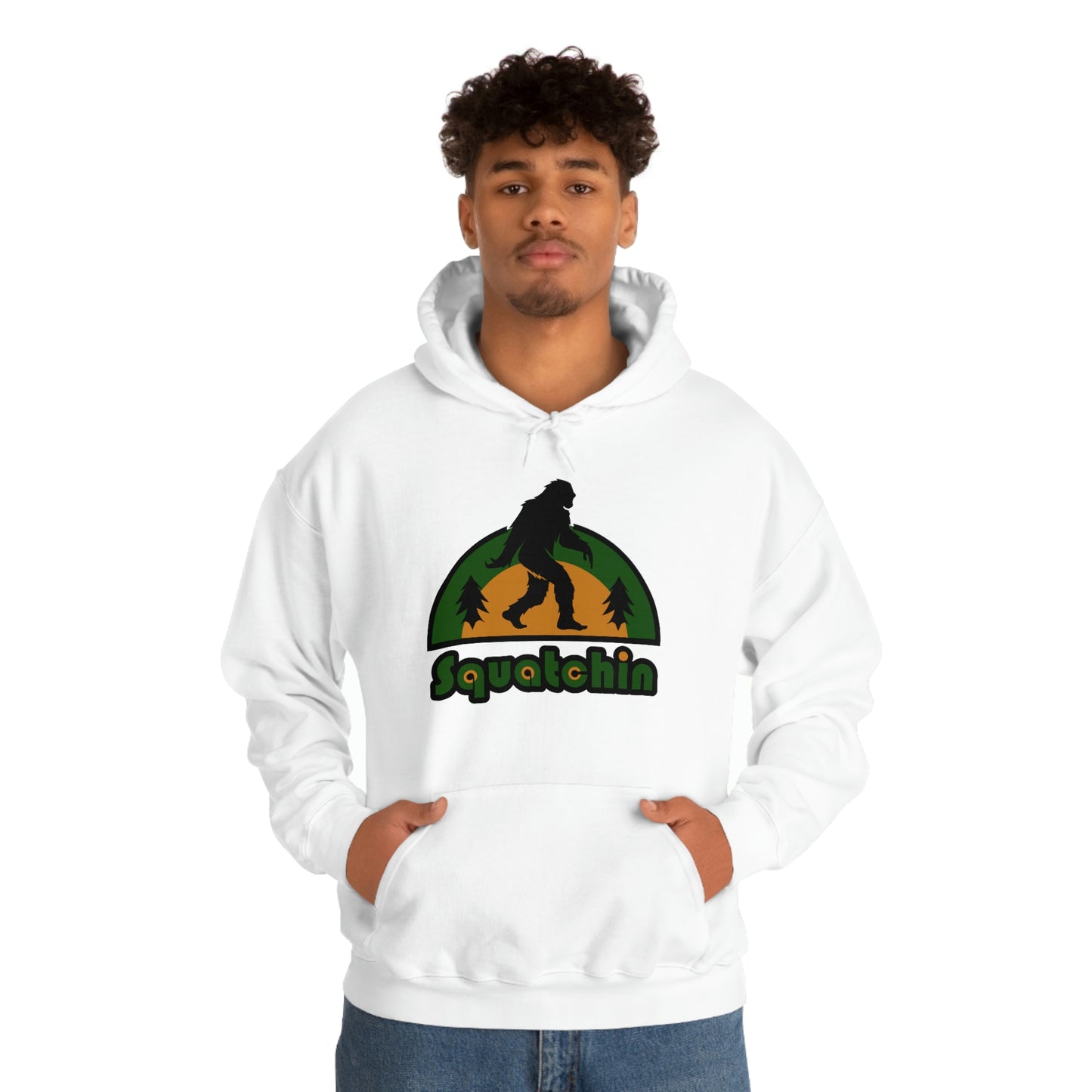 Squatchin Unisex Heavy Blend™ Hooded Sweatshirt