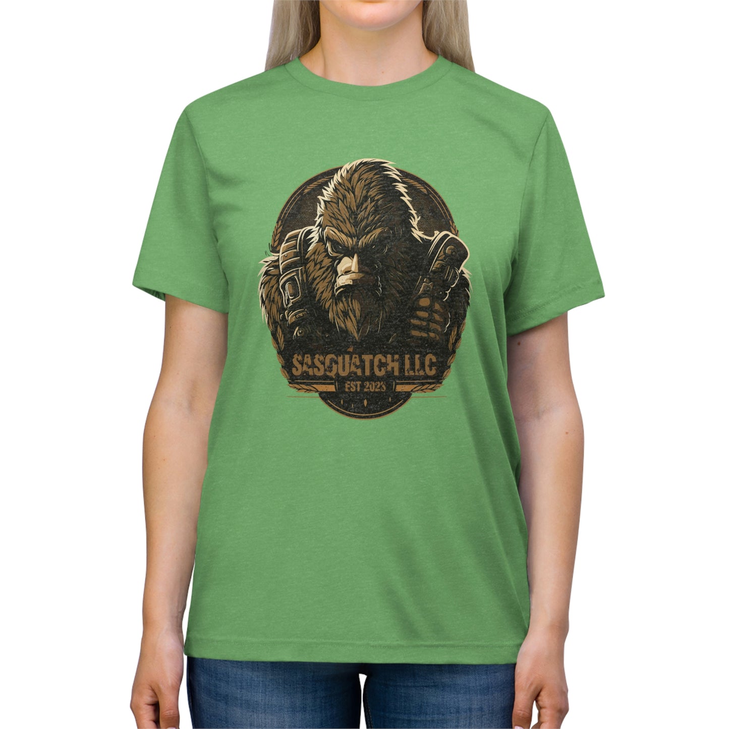 Tacti-Squatch Unisex Triblend Tee