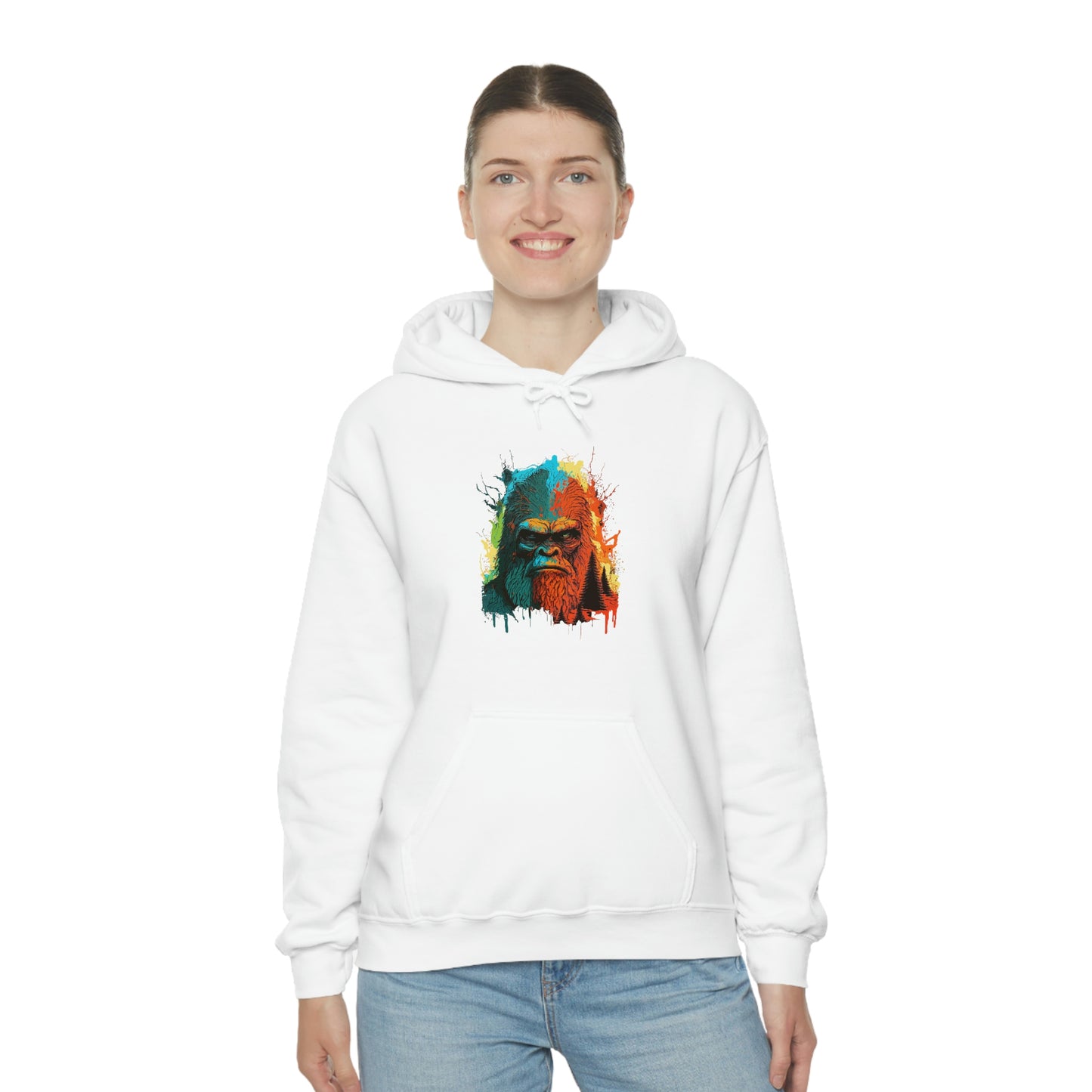 Paint-Squatch Unisex Heavy Blend™ Hooded Sweatshirt