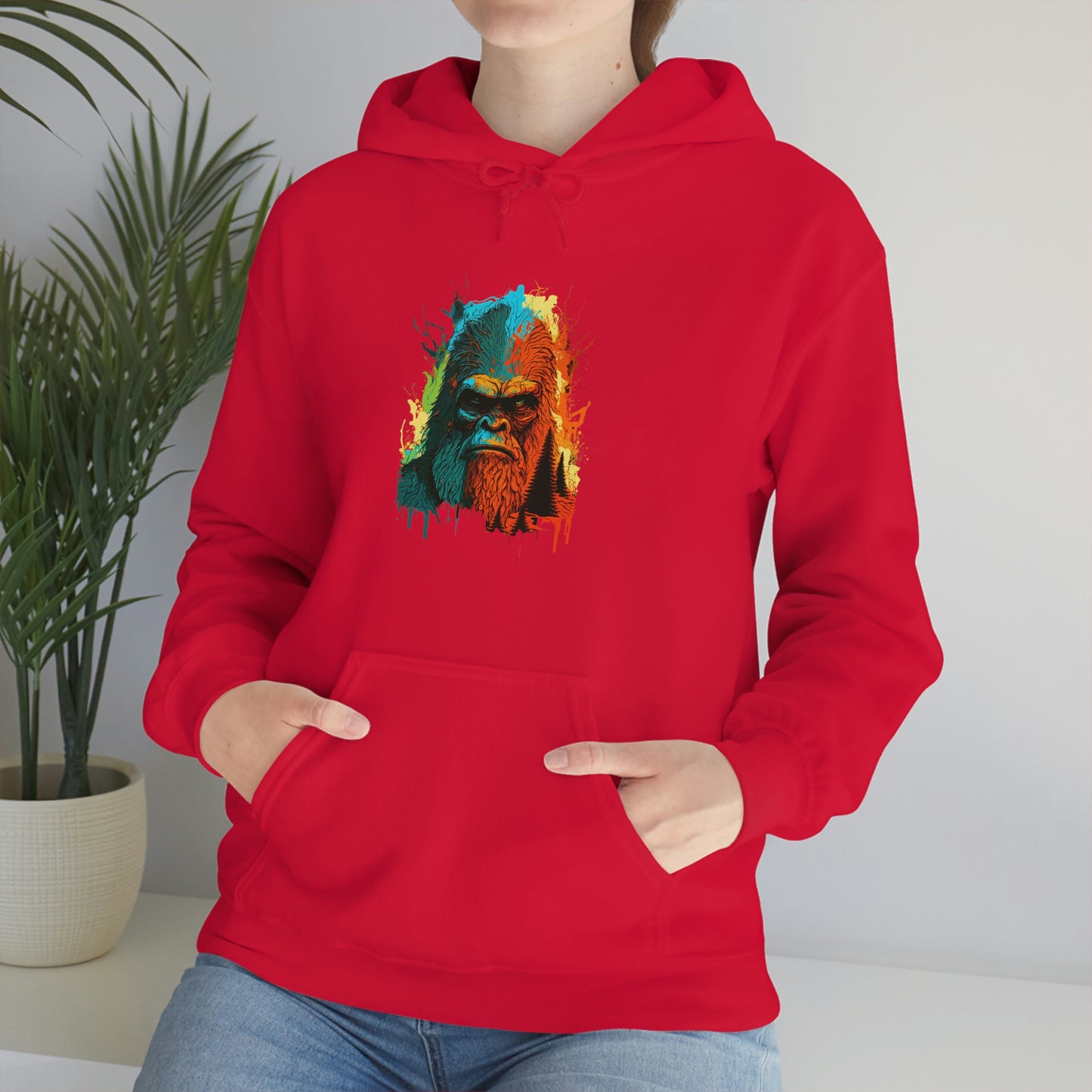 Paint-Squatch Unisex Heavy Blend™ Hooded Sweatshirt