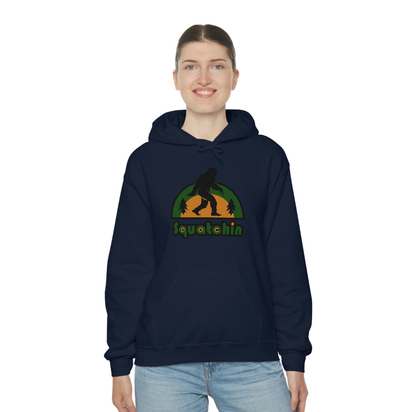 Squatchin Unisex Heavy Blend™ Hooded Sweatshirt