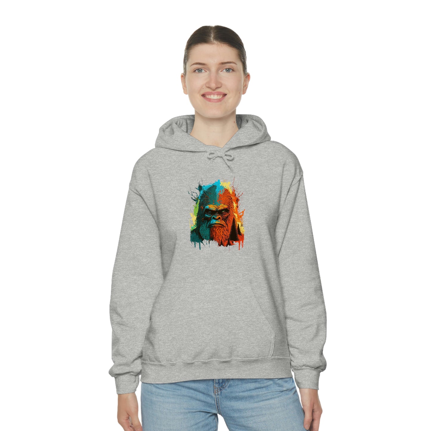 Paint-Squatch Unisex Heavy Blend™ Hooded Sweatshirt