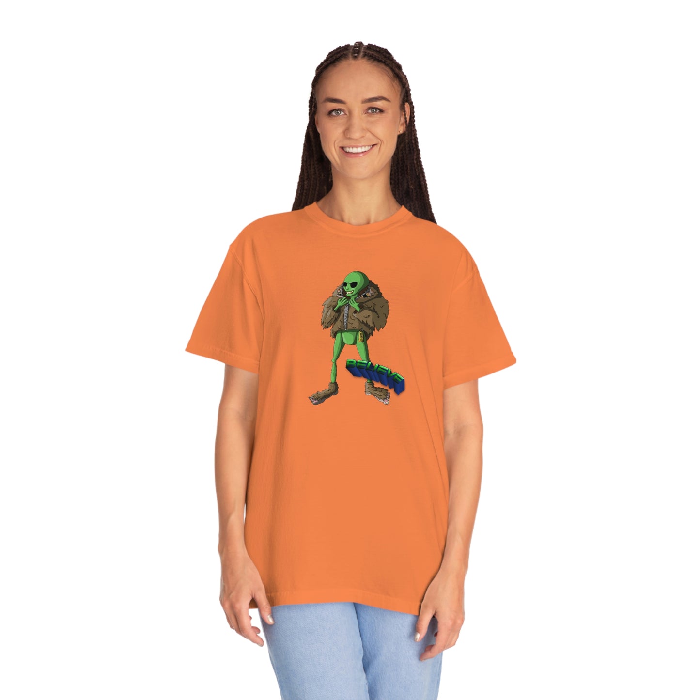 Believe Unisex Garment-Dyed T-shirt
