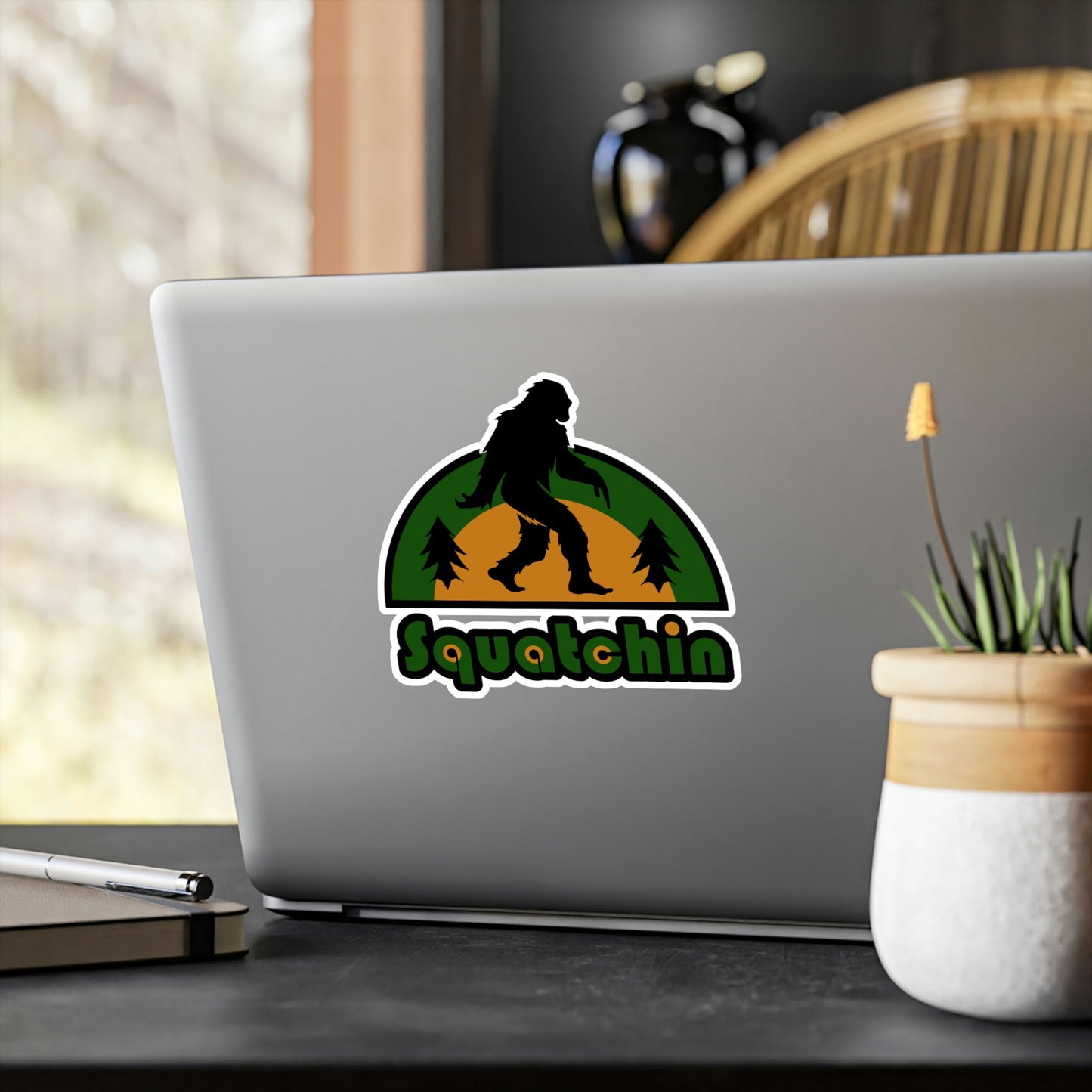 Squatchin Vinyl Die-Cut Stickers