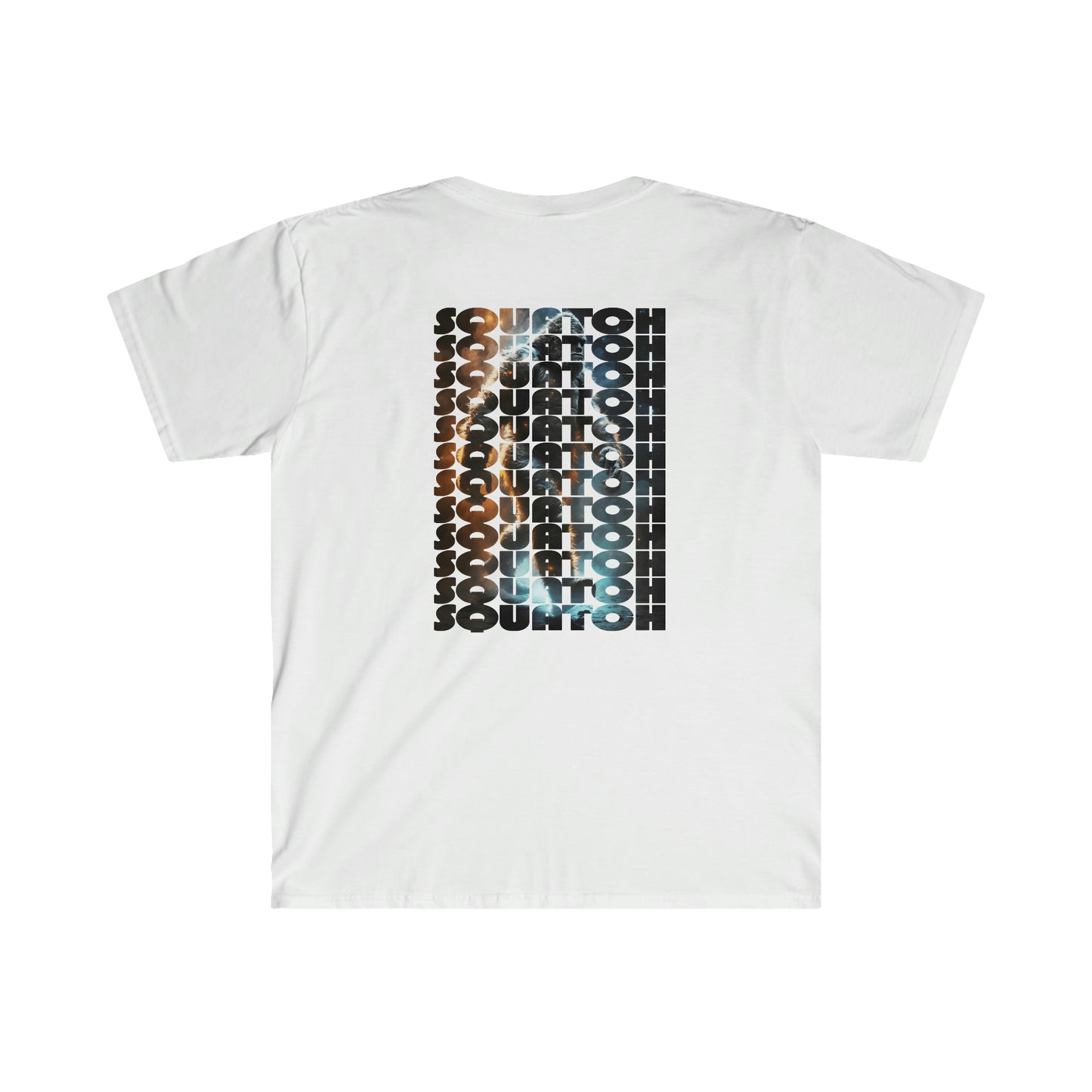 Space Squatch Unisex Softstyle T-Shirt