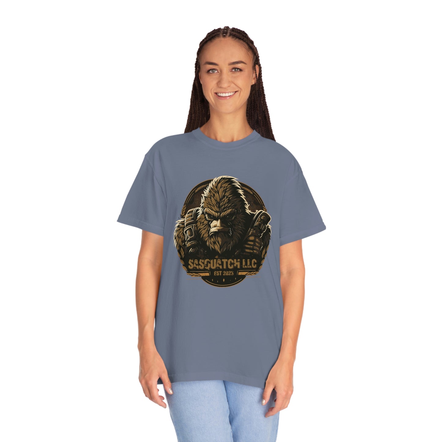 Tacti-Squatch Unisex Garment-Dyed T-shirt