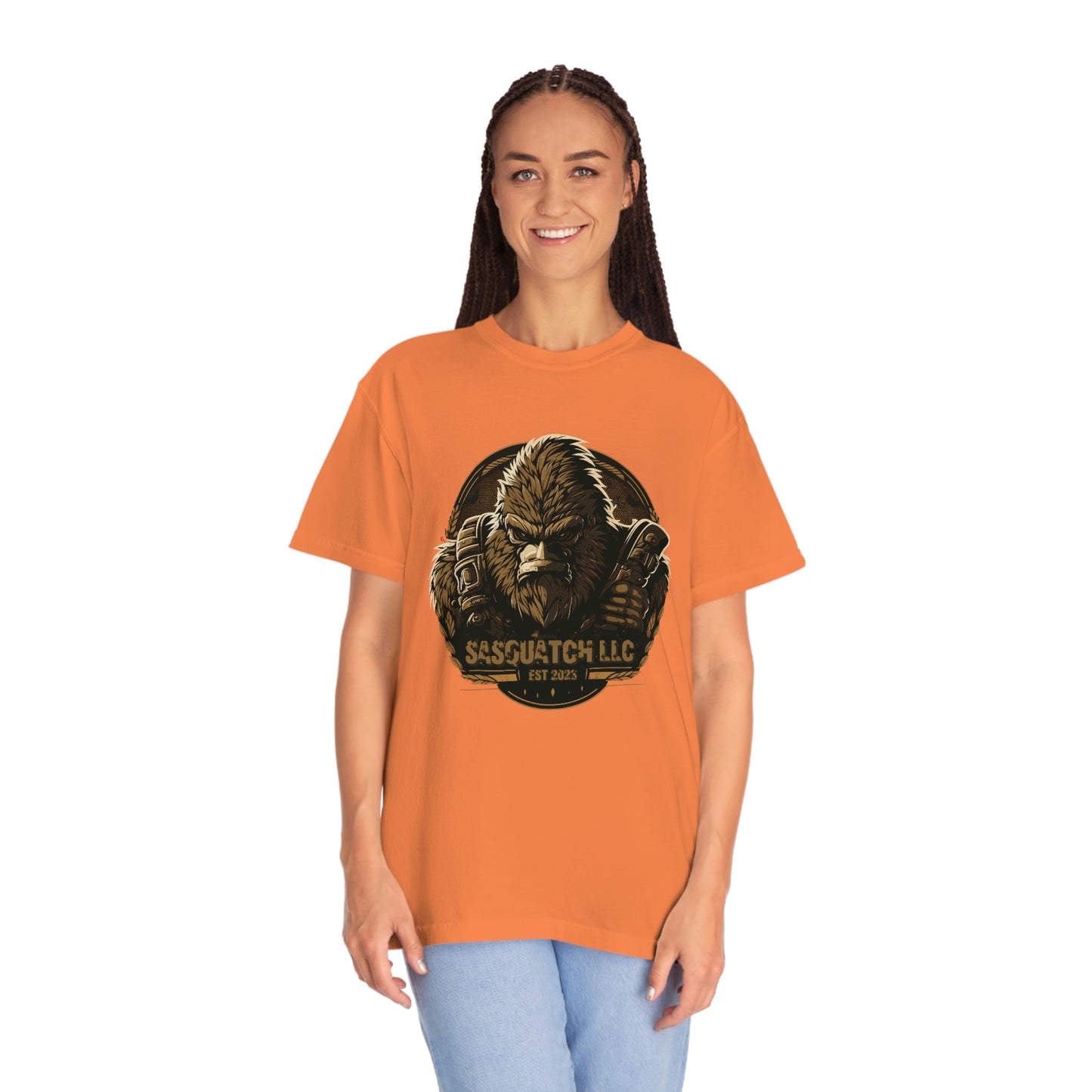 Tacti-Squatch Unisex Garment-Dyed T-shirt
