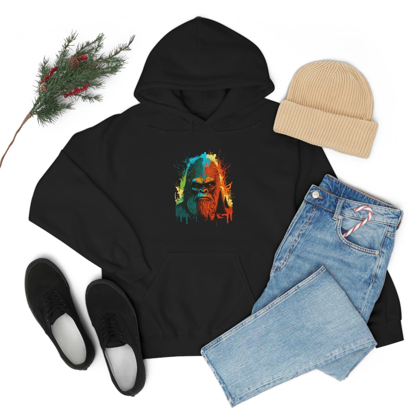 Paint-Squatch Unisex Heavy Blend™ Hooded Sweatshirt