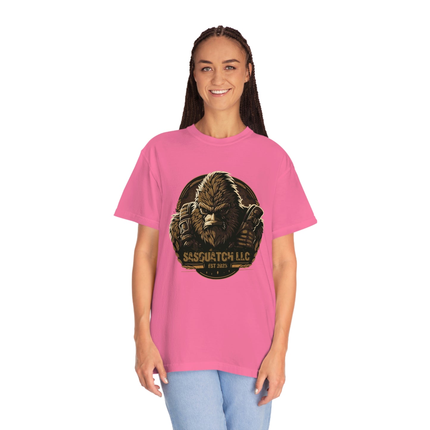 Tacti-Squatch Unisex Garment-Dyed T-shirt