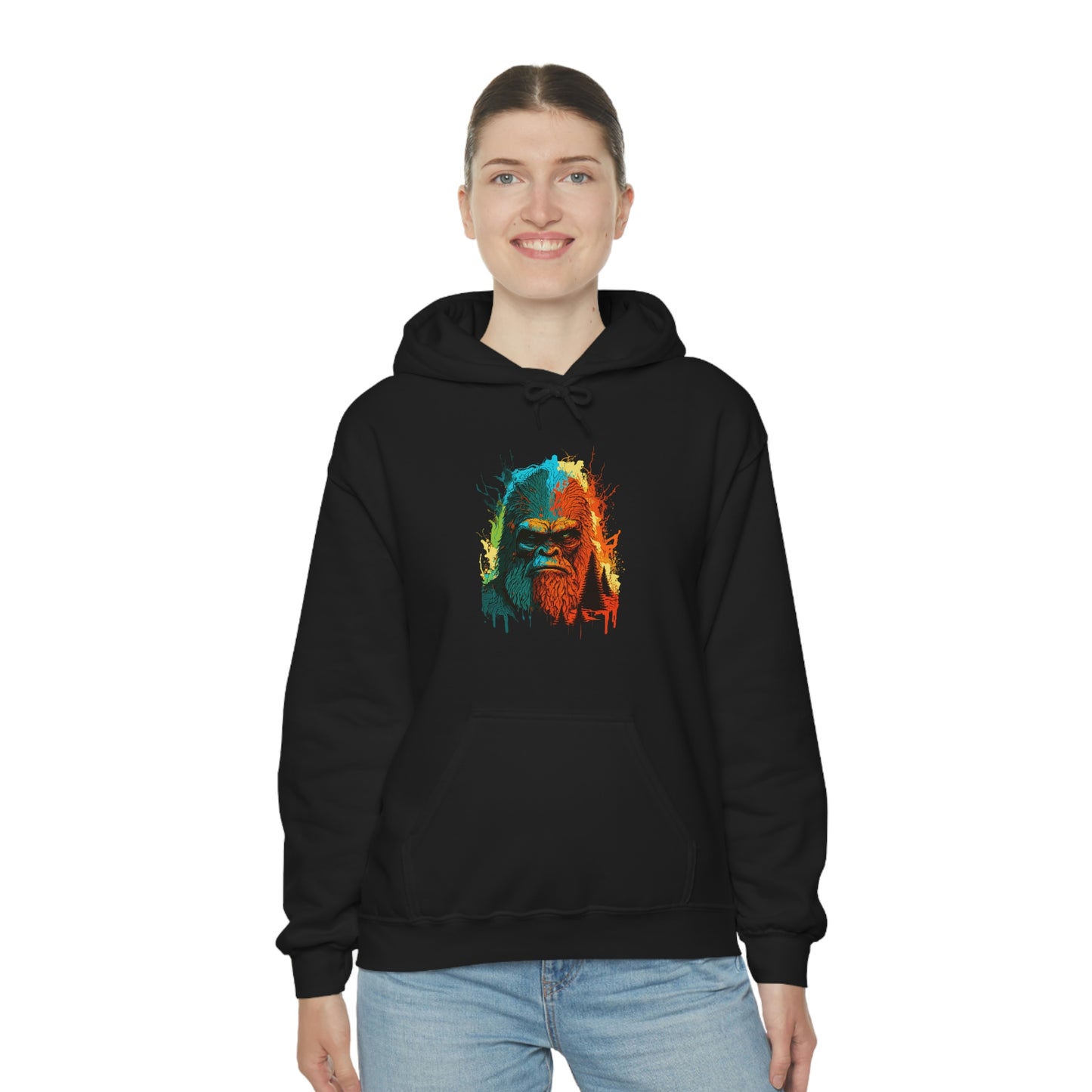 Paint-Squatch Unisex Heavy Blend™ Hooded Sweatshirt