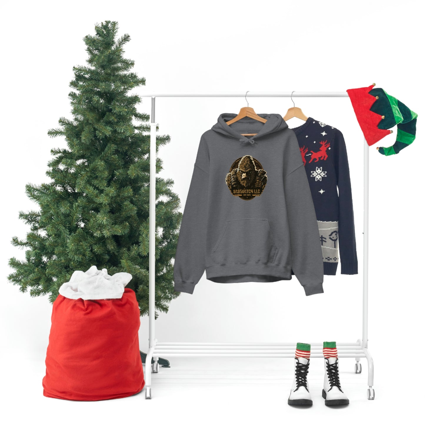 Tacti-Squatch Unisex Heavy Blend™ Hooded Sweatshirt