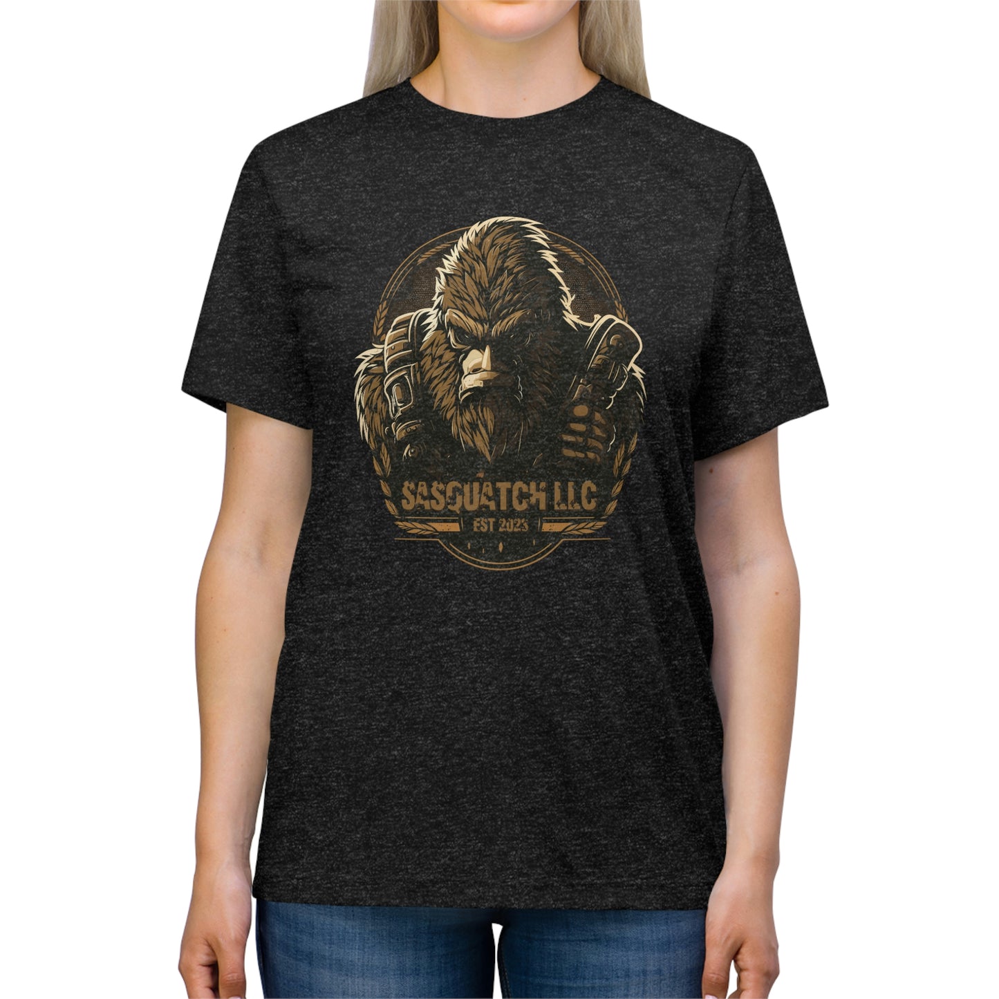 Tacti-Squatch Unisex Triblend Tee