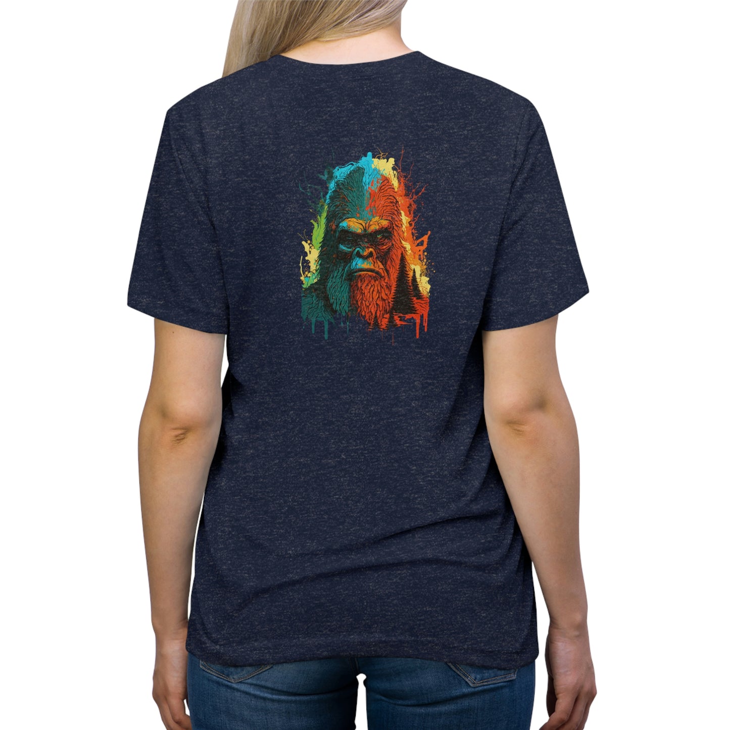 Paint-Squatch Unisex Triblend Tee