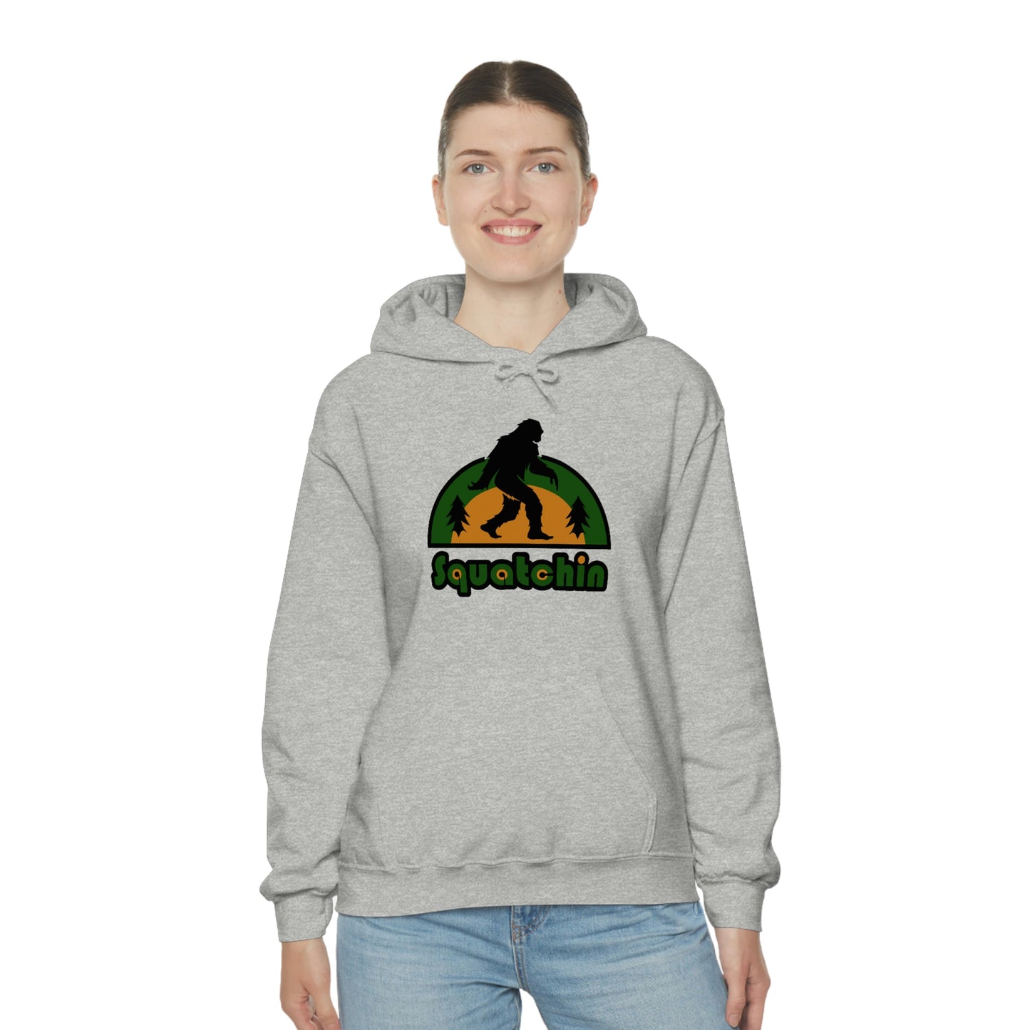 Squatchin Unisex Heavy Blend™ Hooded Sweatshirt