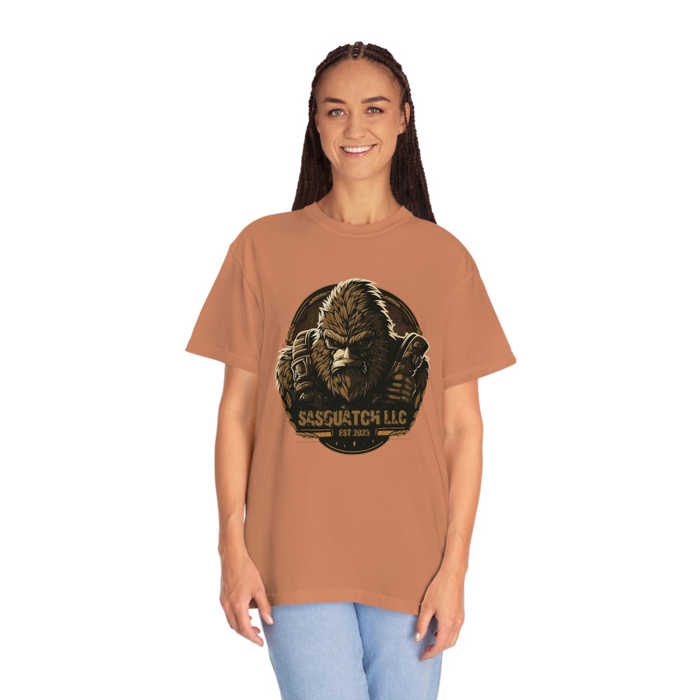 Tacti-Squatch Unisex Garment-Dyed T-shirt