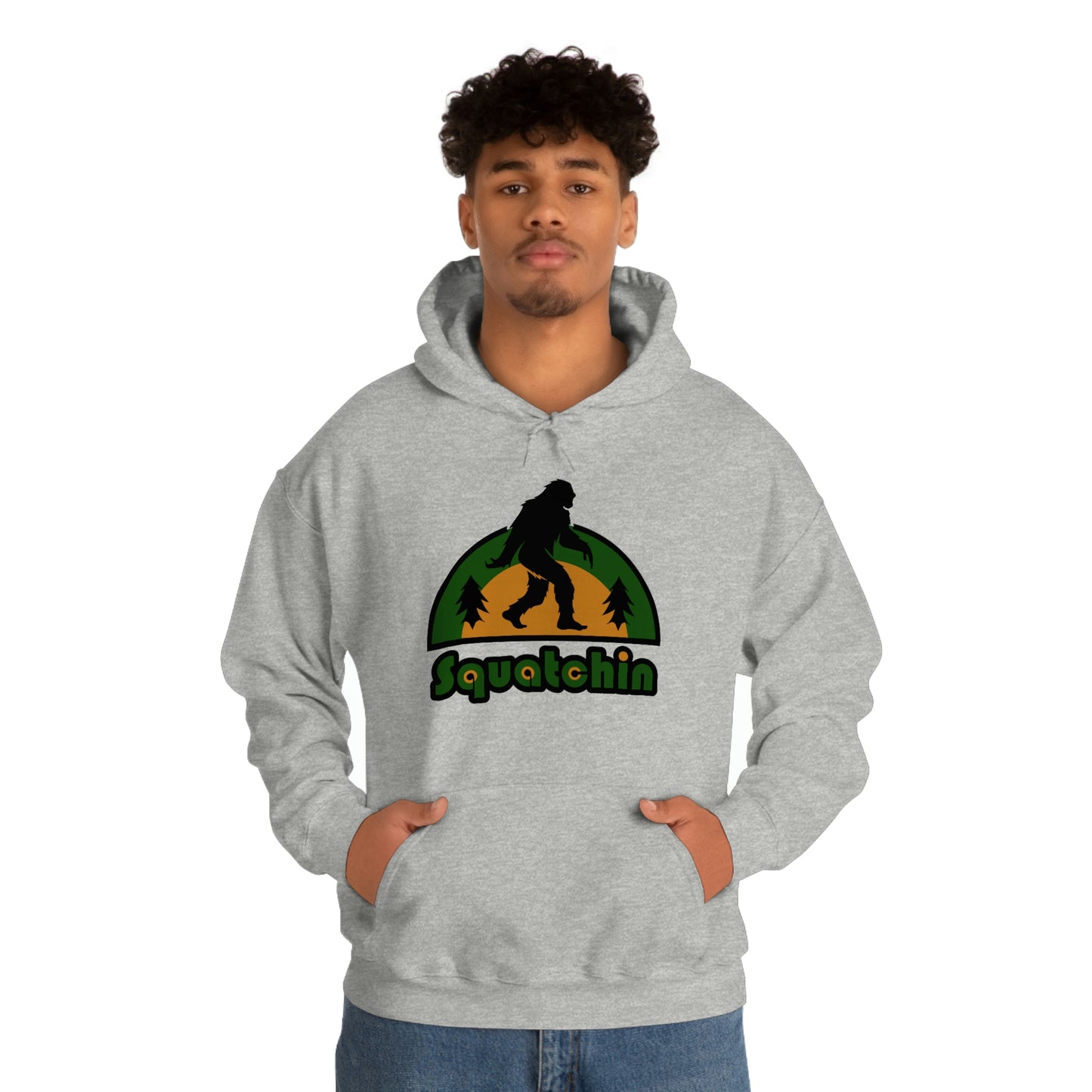 Squatchin Unisex Heavy Blend™ Hooded Sweatshirt