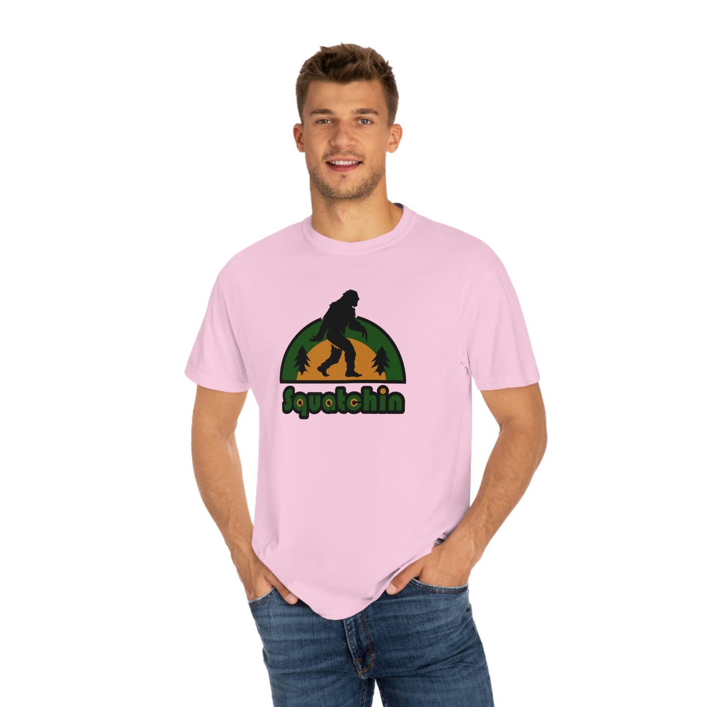 Squatchin Unisex Garment-Dyed T-shirt