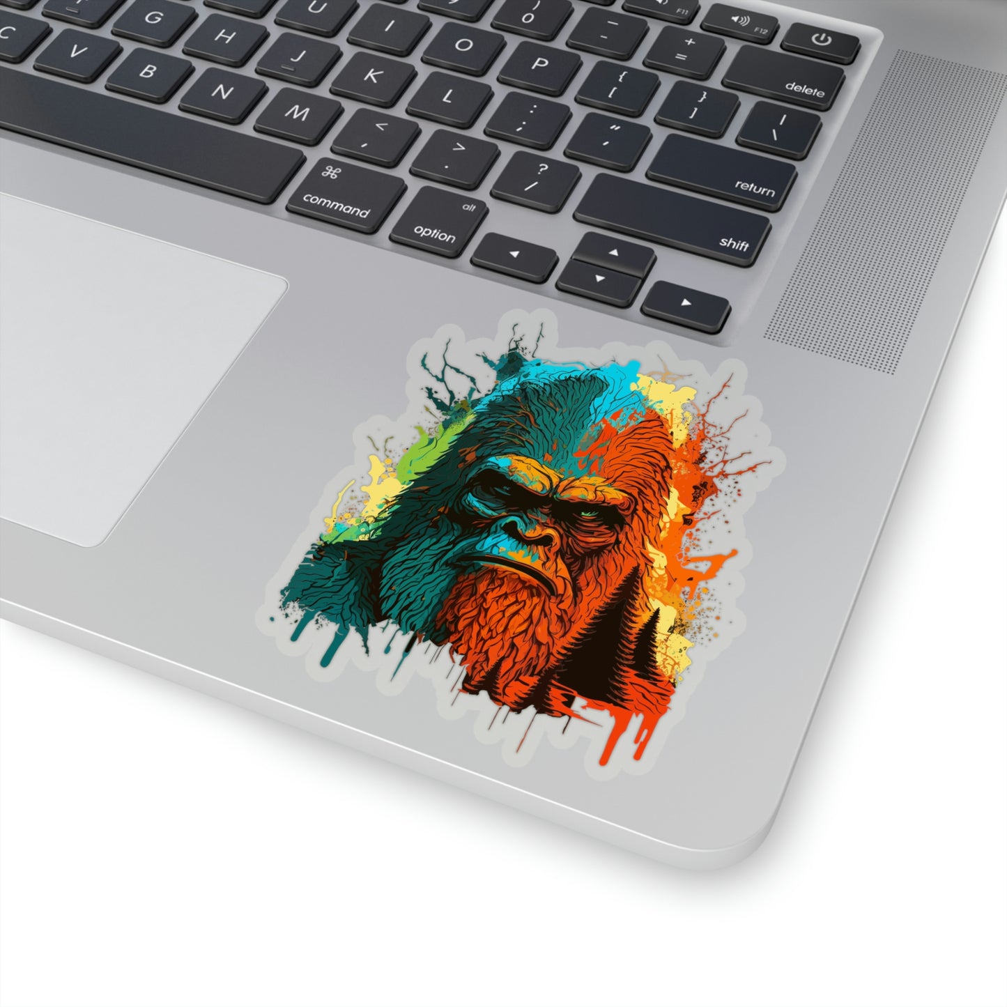 Paint-Squatch Kiss-Cut Stickers