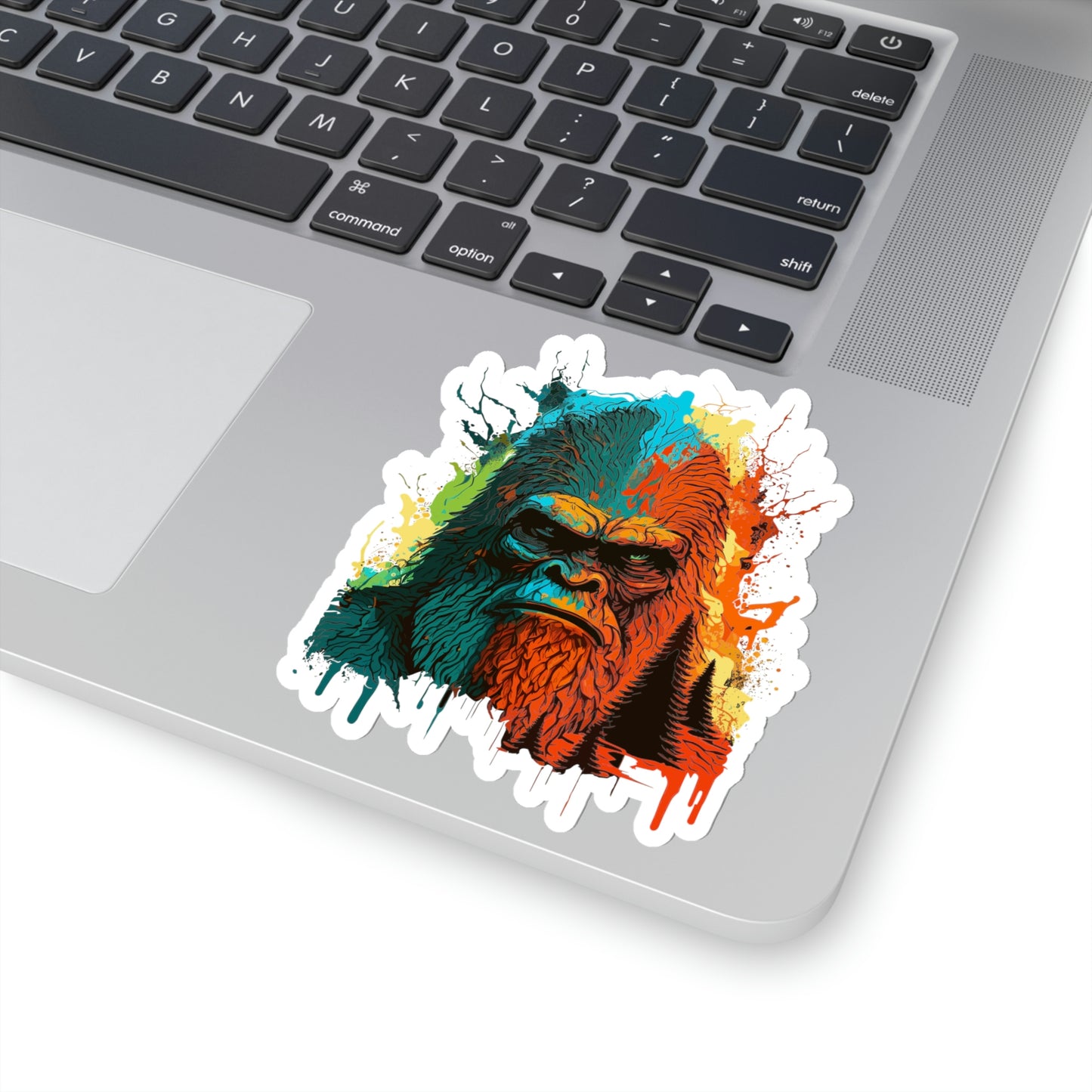 Paint-Squatch Kiss-Cut Stickers