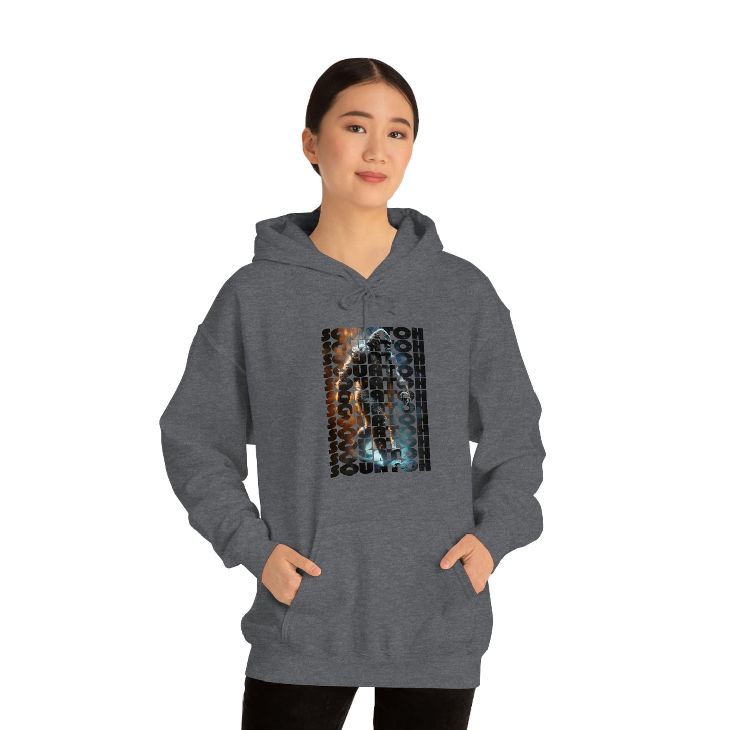 Space Squatch Unisex Heavy Blend™ Hooded Sweatshirt