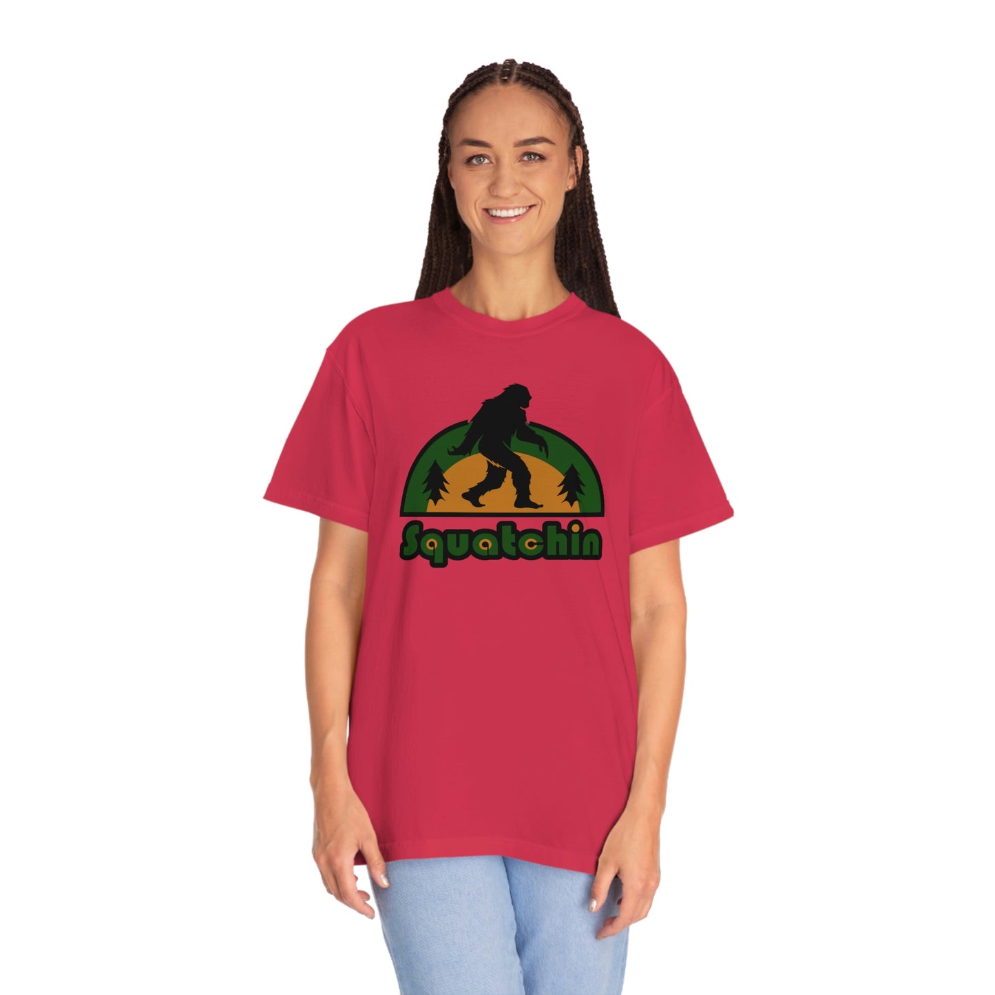 Squatchin Unisex Garment-Dyed T-shirt