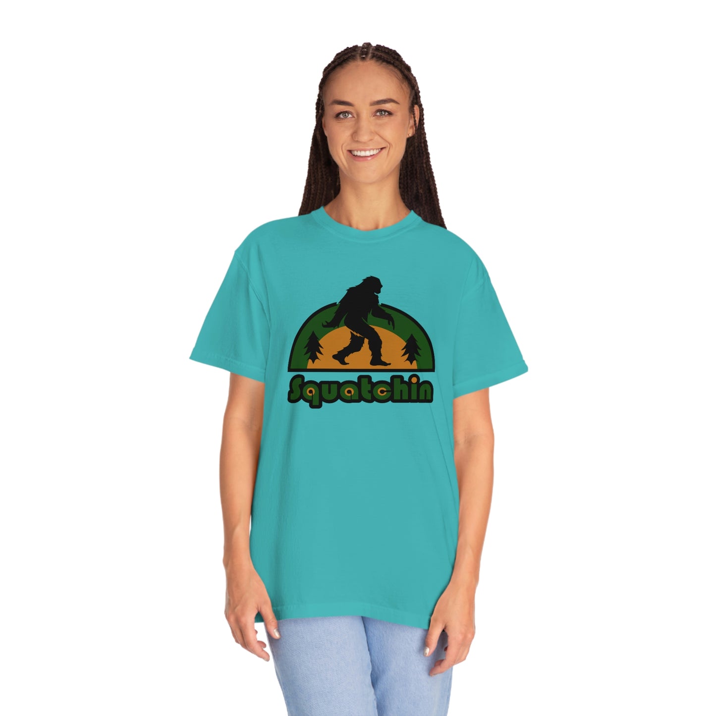 Squatchin Unisex Garment-Dyed T-shirt