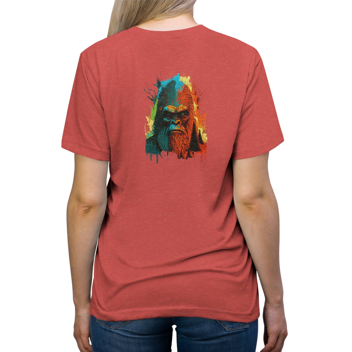 Paint-Squatch Unisex Triblend Tee