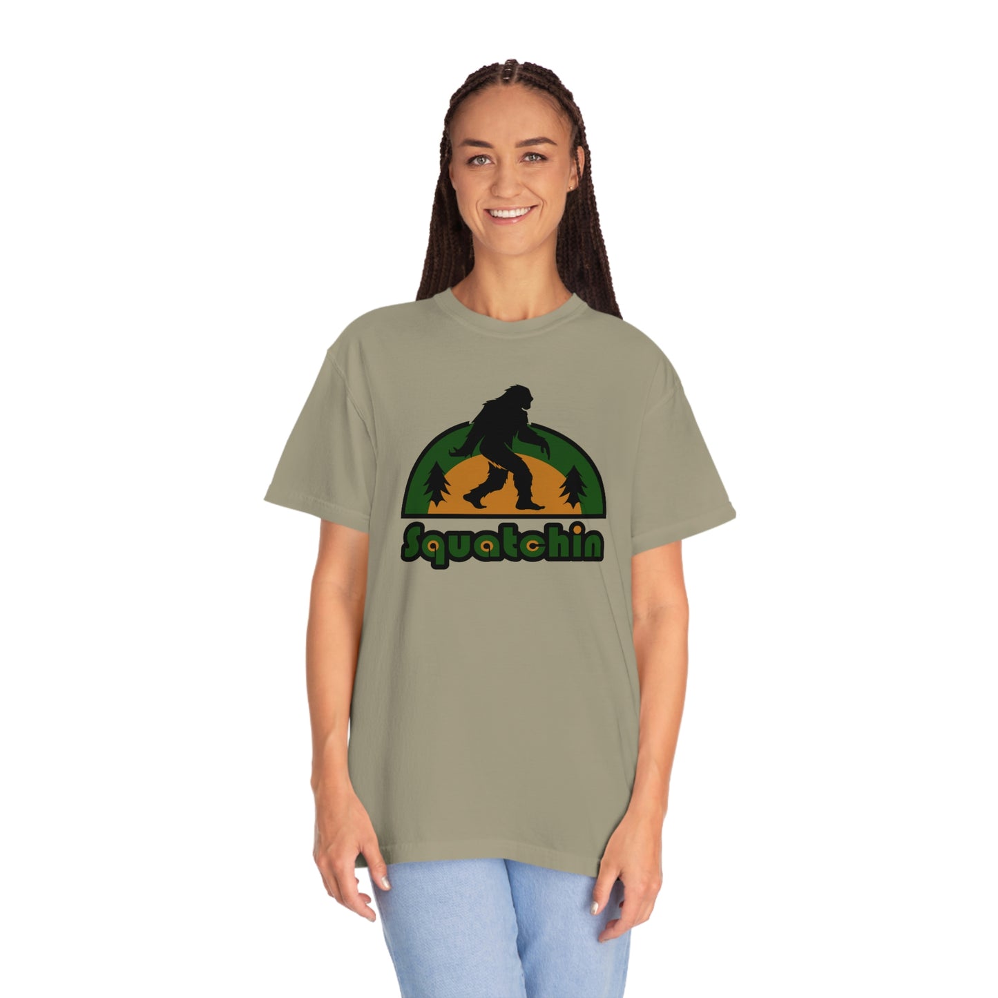 Squatchin Unisex Garment-Dyed T-shirt