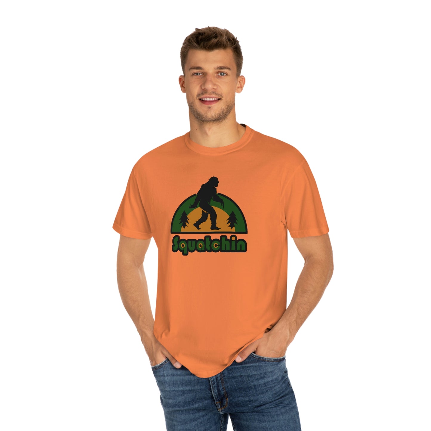 Squatchin Unisex Garment-Dyed T-shirt