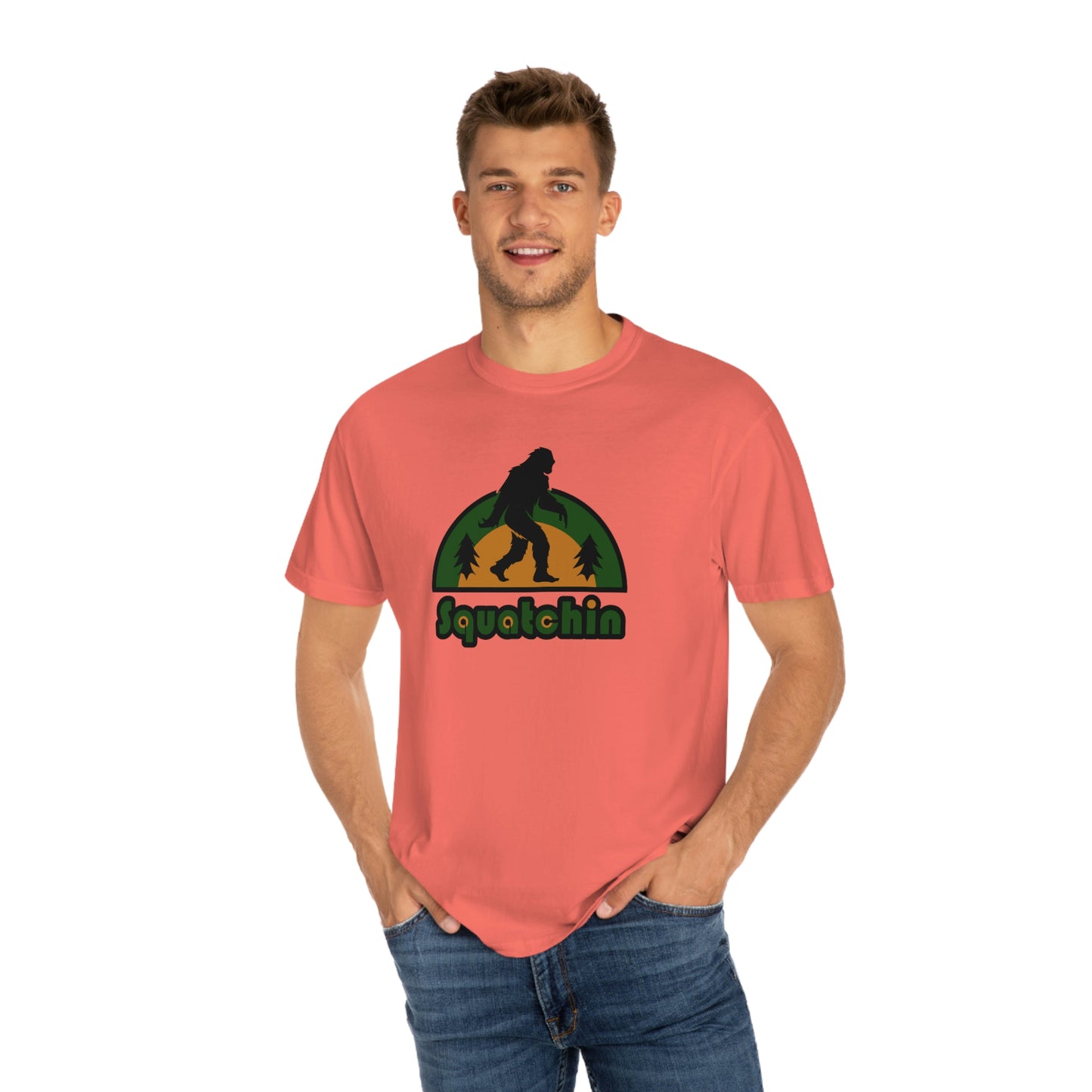 Squatchin Unisex Garment-Dyed T-shirt